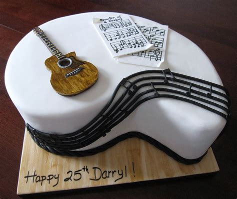 Awesome Music Idea Another Music Themed Cake ViolettesbyBecky