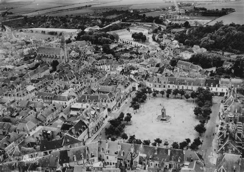 Ch Teaudun Vue A Rienne Du Centre Ville Carte Postale Ancienne Et