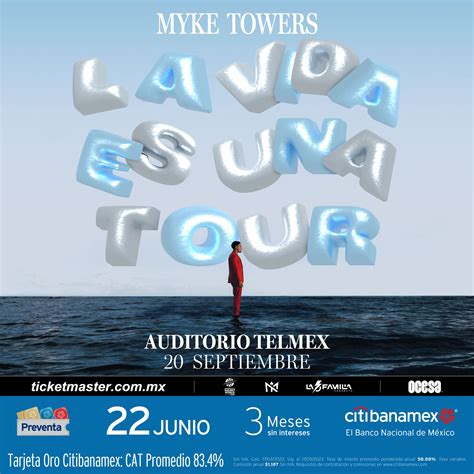Myke Tower llega por primera vez al... - Auditorio TELMEX