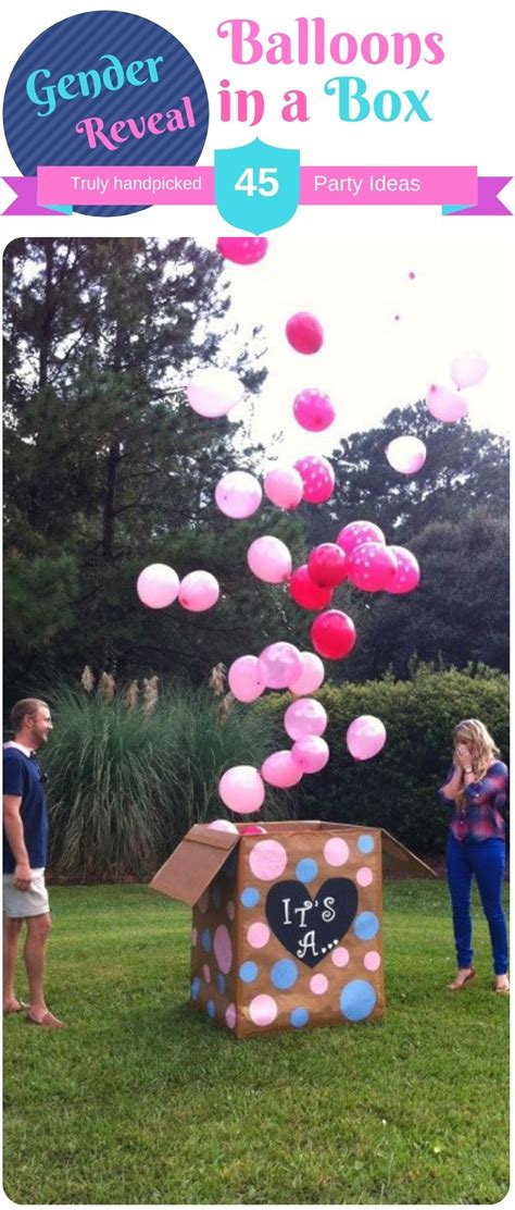 45 Diy Gender Reveal Party Ideas Creative And Sweet Ideas