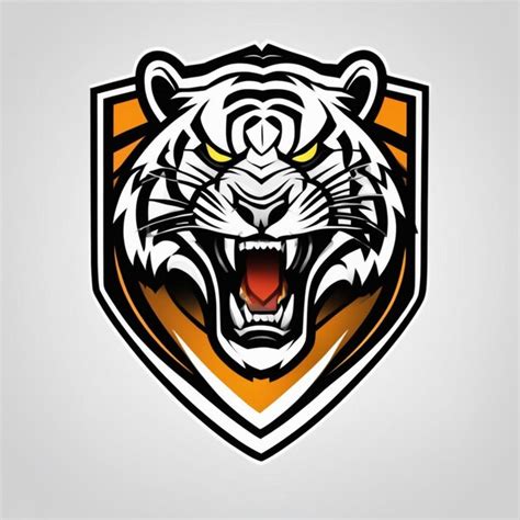 Premium AI Image | Tiger Strike eSports Logo Dominating the Gaming Arena