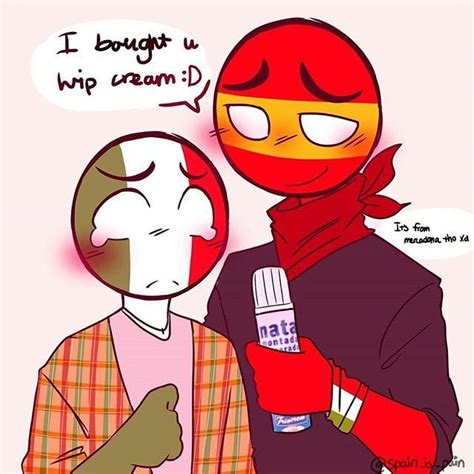 Countryhumans Italy X Spain 🇮🇹 ️🇪🇦 Nel 2021