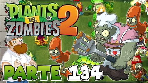 Zombistein Cocinero Y Zombidito Salchicha Parte Plants Vs