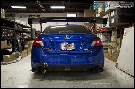 APR GTC-300 Крыло — Subaru Impreza WRX STI (GD), 2 л, 2004 года ...