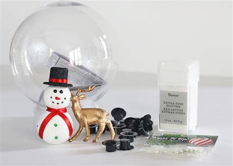 DIY Snowman Snow Globe – Factory Direct Craft Blog