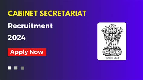 India Careers Cabinet Secretariat Recruitment 2024 Apply Process