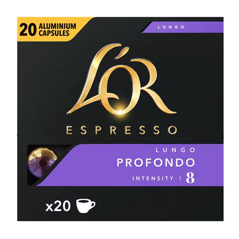 L Or Espresso Lungo Profondo K V Kapszula As Intenzit S Ital X