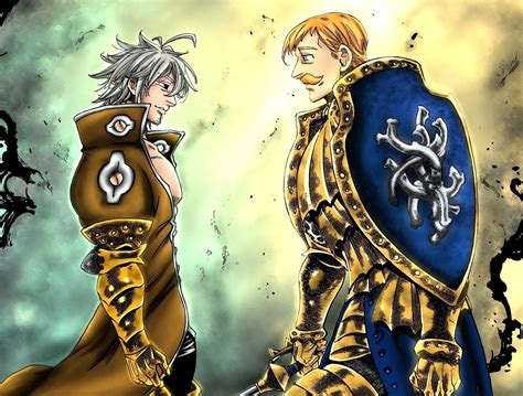 The Seven Deadly Sins In Armor Anime Wallpaper Hd