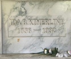 Ida Brenneman Kimerline 1856 1932 Mémorial Find a Grave