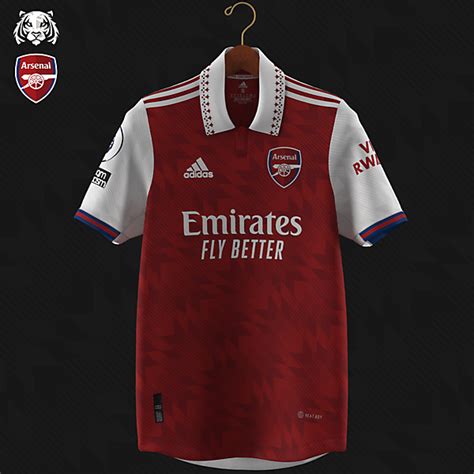 Arsenal X Nike Home Concept Jersey Design