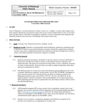 Fillable Online This Is A Sample Biosafety Level 2 Manual Fax Email