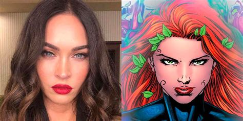 Megan Fox Becomes DC's Poison Ivy In Stunning Fan Art