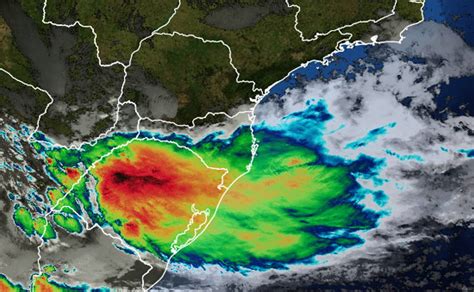 Previsão Do Tempo Para Curitiba Frente Fria E Ciclone No Sul