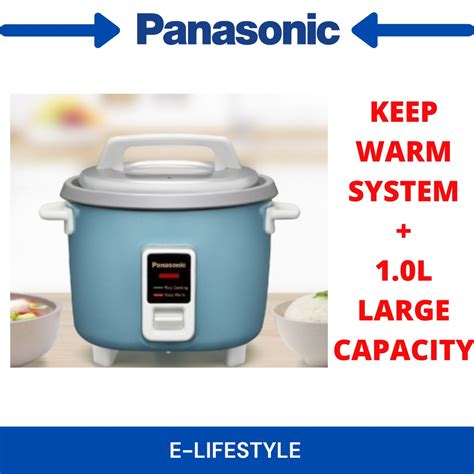 Panasonic Sr Y10g 1 0l Conventional Rice Cooker Sr Y10gaskn Periuk Nasi Random Color Shopee