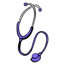 Purple Stethoscope Png Svg Design For T Shirts