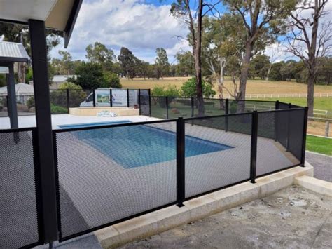 The Benefits Of Perforated Pool Fencing Clear Choice Pool Fencing