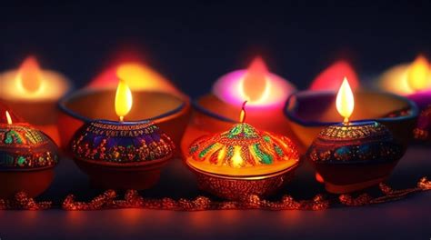 Premium Ai Image Diwali Diya Or Oil Lamp Isolated Festival Of Lights