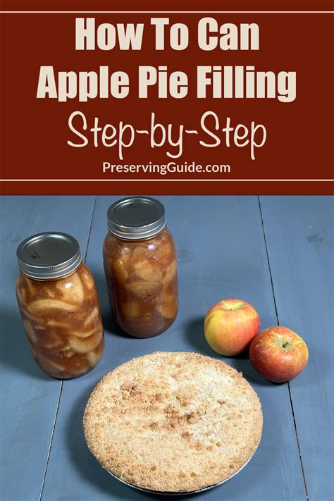 Canning Fresh Apple Pie Filling