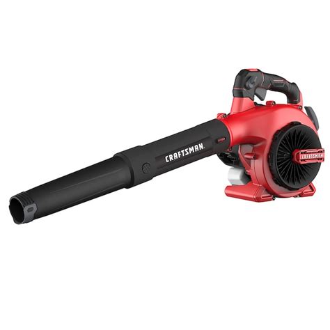 Craftsman B2000 25 Cc 2 Cycle 180 Mph 415 Cfm Handheld Gas Leaf Blower In The Gas Leaf Blowers