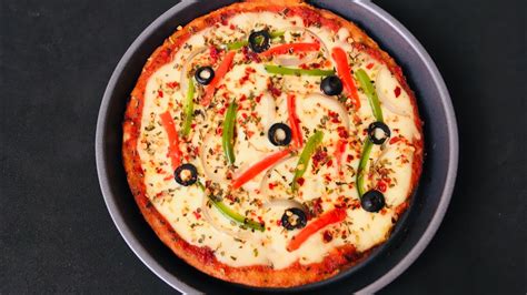 No Cheese No Yeast No Oven No Mayo Pizza Pizza In Kadhai Pizza