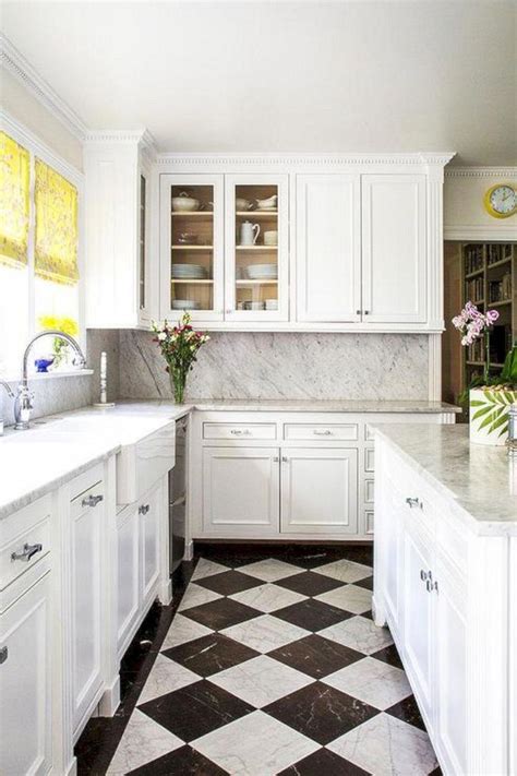 White Kitchen Floor Tiles: The Perfect Choice For A Modern And Chic ...