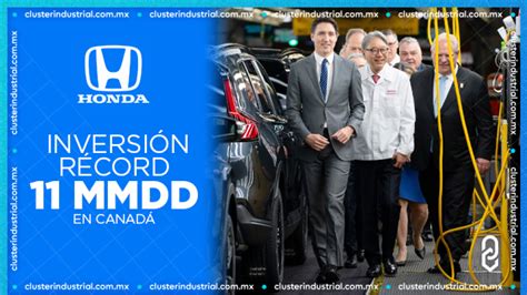 Cluster Industrial Honda hace inversión récord de 11 mil MDD en