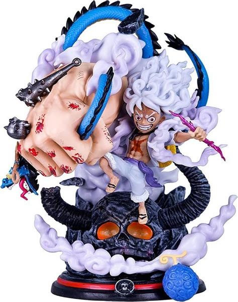 BESSKY Luffy Gear 5 Figur 20 Cm One Piece Figuren Ghost Island Nika