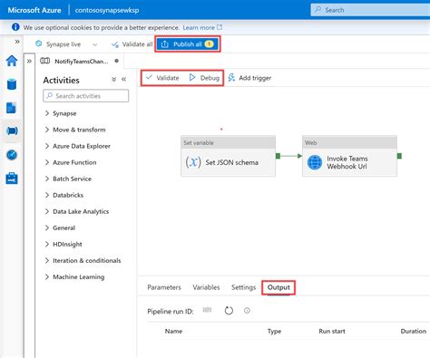 Come Inviare Notifiche A Un Canale Di Microsoft Teams Azure Data