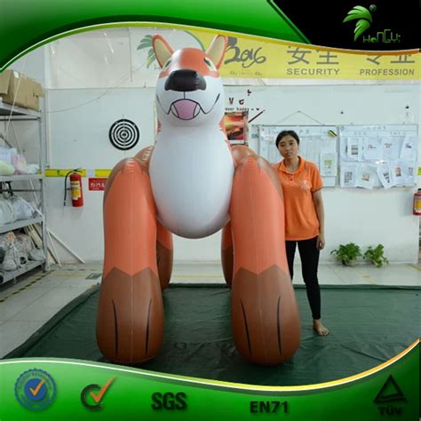 Giant Inflatable Sexy Fox Inflatable Animal Toy Custom Inflatable 3d