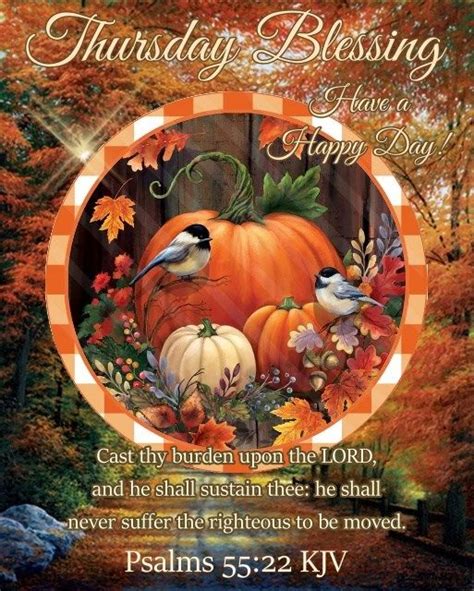 Autumn Pumpkins Thursday Blessing Pictures Photos And Images For