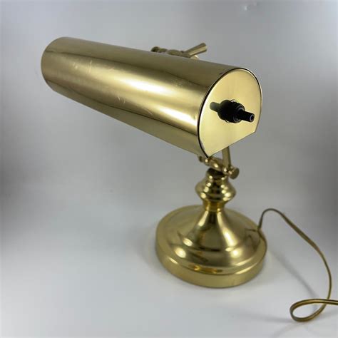 Vintage Brass Piano Lamp - Etsy