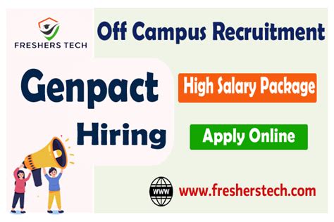 Genpact Off Campus Drive For 2024 Batch Management Trainee Apply Now