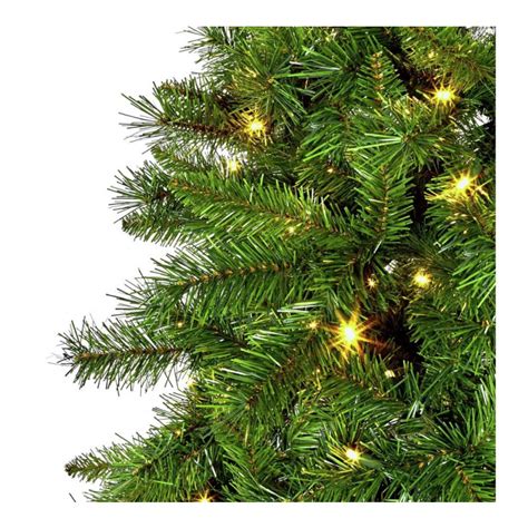 Home 7ft Nordic Fir Pre Lit Christmas Tree Green Christmas Trees