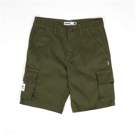 Jual HOOLIGANS Short Cargo Ricardo Army Green Shopee Indonesia