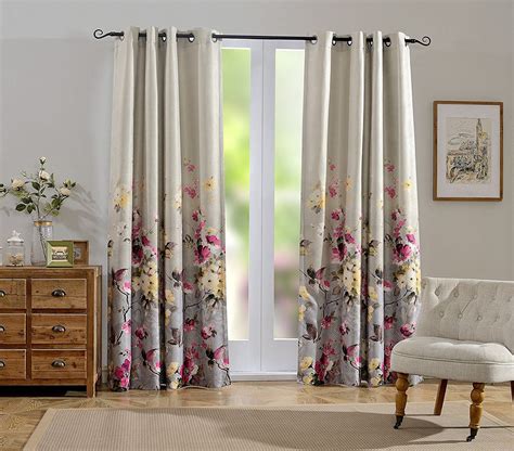 20 Floral Room Darkening Curtains Homyhomee