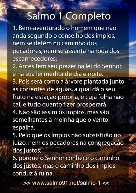 Quem Escreveu O Salmo 1 - Salmos 1 - O Poder das Palavras de Deus