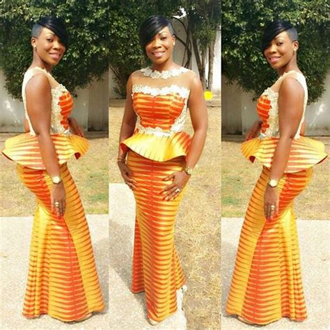 Check This Lovely Classical Ankara Skirt And Blouse Styles Dezango