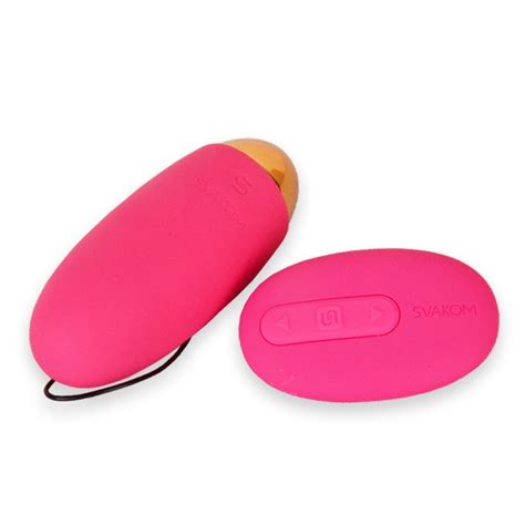 Monstermarketing Svakom Elva Remote Control Bullet Vibrator Red Sex