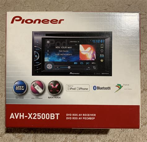 Pioneer Avh X2500bt для Wish — Toyota Wish Ae10 18 л 2006 года