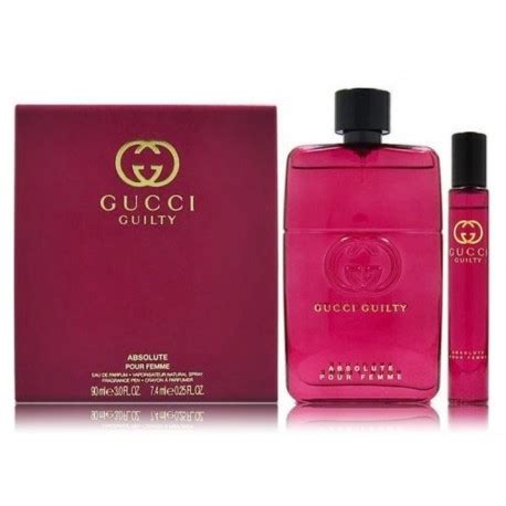 Gucci Guilty Absolute Pour Femme Rinkinys Moterims 90 Ml EDP 7 4 Ml