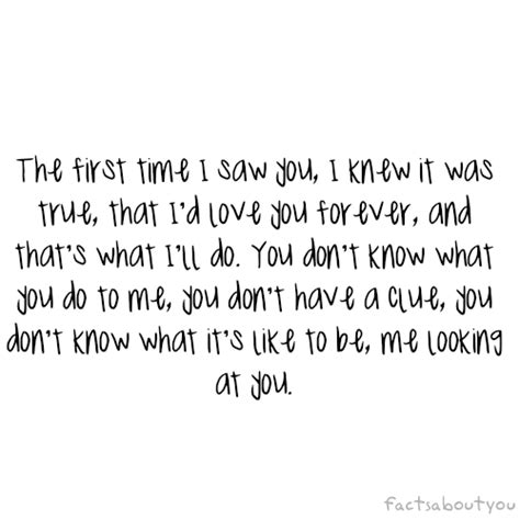 The First Time I Met You Quotes QuotesGram