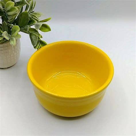 Fiestaware Dining Fiesta Yellow Deep Bowl Retro And Vintage Poshmark