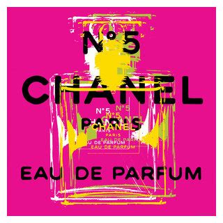 Chanel No Pop Art Warhol Style Print X Contemporary