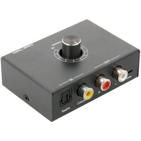 Convertitore Da Audio Digitale A Analogico Con Controllo Volume Actv141