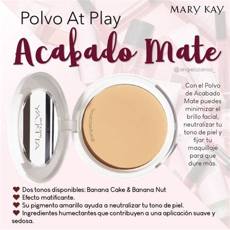 Polvo Acabado Mate At Play MARY KAY Mary Kay Maquillaje Con Mary Kay