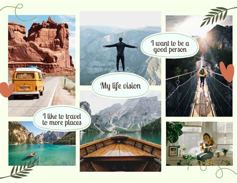 Interactive Digital Vision Board Template - Edit Online & Download ...