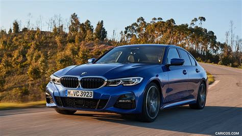 2019 Bmw 3 Series 330i M Sport Front Three Quarter Caricos