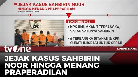 Deretan Jejak Kasus Sahbirin Noor Kabar Siang TvOne YouTube