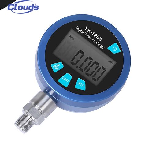 Yk120b Digital Pressure Gauge Smart Water Pressure Sensor For Precision