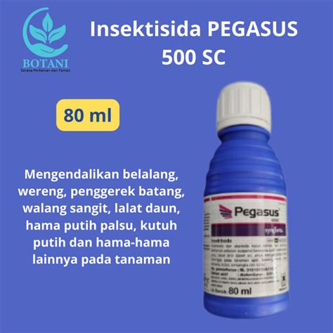 Jual Insektisida PEGASUS 500 SC 80 Ml Pestisida Pembasmi Hama Tanaman